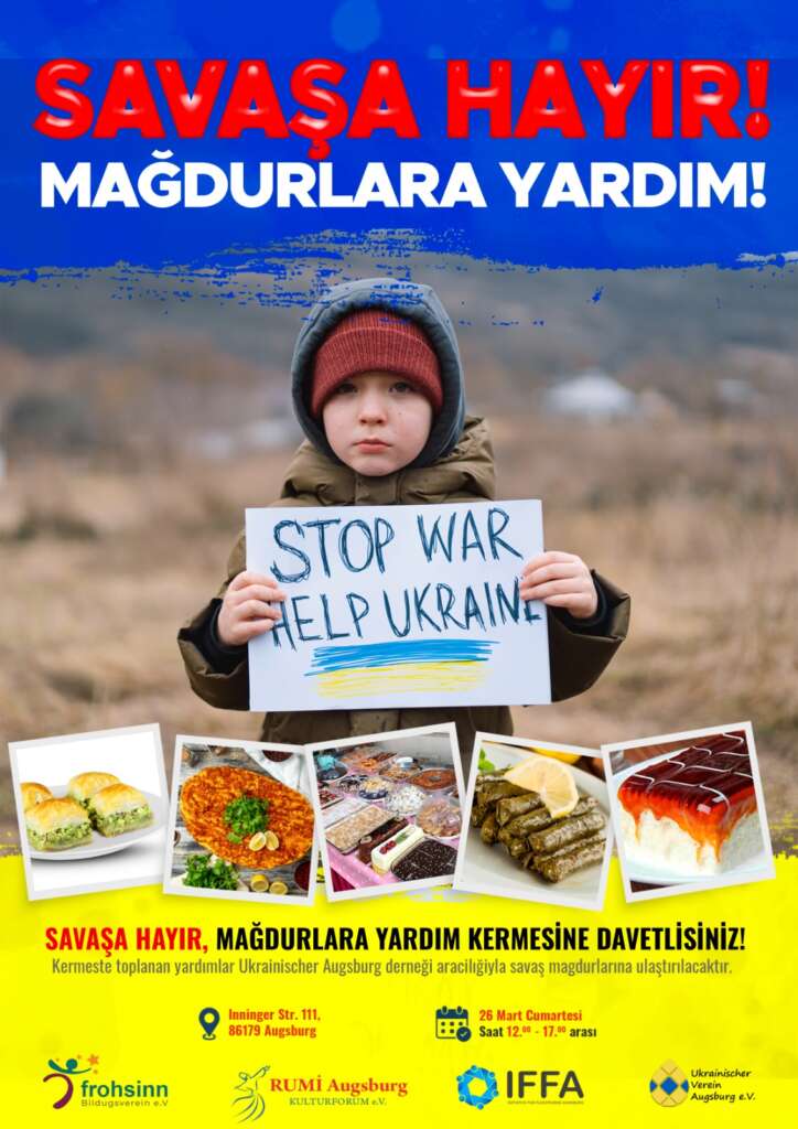 Savaşa Hayır! Mağdurlara Yardım!